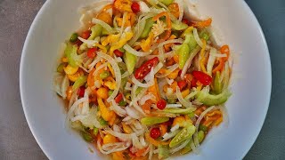 Quick and Tasty Pepper Pickle  CaribbeanPotcom [upl. by Kciredes257]