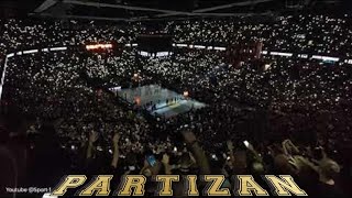 Grobari Partizan atmosfera na tribinama  Serbian basketball fans create an incredible atmosphere [upl. by Zela]