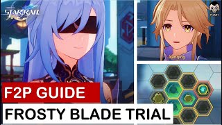 Full Guide Frosty Blades Trial  Yanqing Quest Guide  Honkai Star Rail [upl. by Gabrielson]