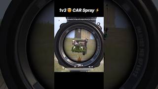 Car Spray and 1V3 😱😱 bgmi iphone14 [upl. by Danell]