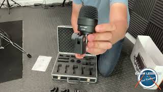 BC 1200 Behringer Drum Microphones Unboxing [upl. by Toms]