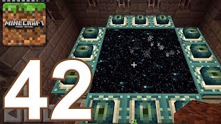 Minecraft Pocket Edition  Gameplay Walkthrough Part 42  End Portal iOS Android [upl. by Accire200]