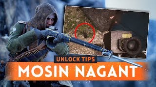 ► HOW TO UNLOCK THE MOSIN NAGANT MARKSMAN RIFLE  Battlefield 1 Tips To Get Tripwire Kills [upl. by Anderea]