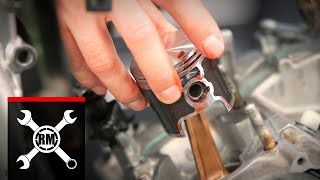 Kawasaki KX100 amp KX85 Engine Rebuild  Part 4 Top End Reassembly [upl. by Clements986]