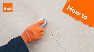 How to prepare an external wall for painting [upl. by Pisano]