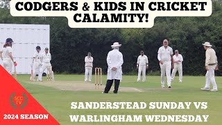 CODGERS amp KIDS IN VILLAGE CALAMITY Sanderstead Sunday vs Warlingham Wednesday  What Day Is it [upl. by Redd782]