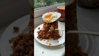 Next level kimchi rice recipe 😍asianrecipe [upl. by Boaten]