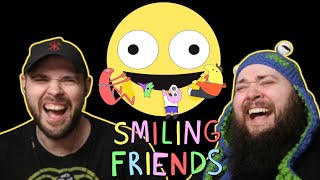 TWIN BROTHERS BINGED SMILING FRIENDS SEASON 1 REACTION [upl. by Euqinotna819]