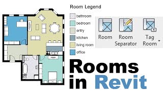 Rooms in Revit with area schedule Tutorial [upl. by Debby]