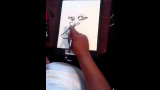 Caricature tutorial three quarter view [upl. by Newel846]