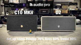 Audio Pro C10 MKii vs Audio Pro Drumfire D2 [upl. by Eldredge849]