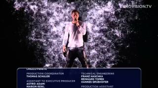 Måns Zelmerlöw  Heroes Sweden  WINNING performance LIVE at Eurovision 2015 [upl. by Kasper894]