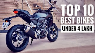 2023 Top 10 Best Performance Bikes in India Under 4 Lakh OnRoad  K2K Motovlogs [upl. by Atnahsa647]