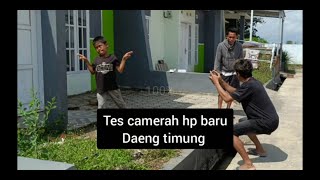 Tes camerah hp baru daeng timung malahan dapat musibah tv anak takalar [upl. by Yevreh]