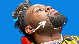 HOW TO SHAPE A GOATEE  STEP BY STEP TUTORIAL [upl. by Arodnap346]