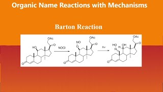 Barton reaction  Oxime Synthesis  Photolysis of alkyl nitrite  alcohol conversion into oxime [upl. by Karb]