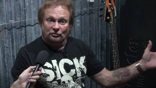 Michael Anthony interview SCHECTER GUITAR NAMM2017 [upl. by Anaujit903]