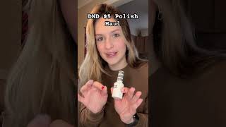 DND 5 Nail Polish Haul Pt1 beauty nails nailtech [upl. by Retxab]