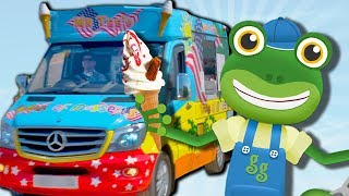 Geckos Ice Cream Truck Treasure Hunt  Videos For Kids [upl. by Isleen]