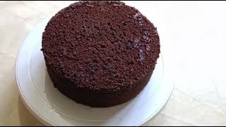 চকলেট স্পঞ্জ কেক  Chocolate Sponge Cake Recipe Home Made Cake  Chocolate Cake in bangla [upl. by Felicle]