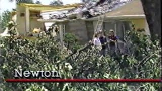 June 2 1990 Tornado News Coverage from Central Illinois [upl. by Enelime]