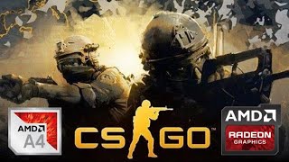 CounterStrike Global Offensive on AMD A49120 and Radeon R3 Graphics [upl. by Assyn898]