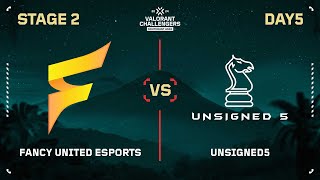 FCY vs U5 VCT Challengers SEA  Split 3  Stage 2 DAY 5 [upl. by Nnaasil]