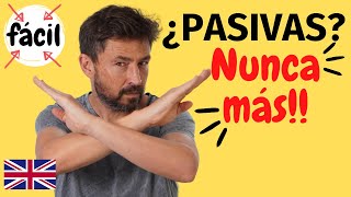 Cómo pasar a PASIVA en INGLÉS  fácil con ejemplos [upl. by Narih]