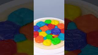 How to make rainbow pizza cake shorts [upl. by Morrison]