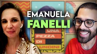 EMANUELA FANELLI dal teatro alla comicità in TV  Intervista con Dario Moccia [upl. by Chessa]