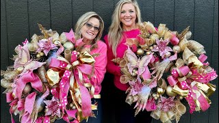 Let’s make a glam Christmas wreath with supplies from Walmart [upl. by Airla267]