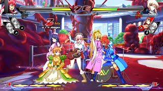 ETHICA vs SABER Hardest Difficulty Nitroplus Blasterz Heroines Infinite [upl. by Neona537]