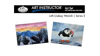 Royal amp Langnickel  Art Instructor Series 3  Acrylic Painting with Lindsay Weirich [upl. by Myrt196]