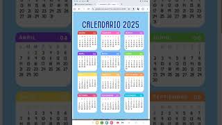 ¡Calendario 2025 A comprarlo antes de que se agote 2025 calendario2025 calendario pulidasuerte [upl. by Herrmann]