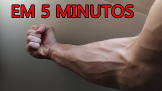 TREINO DE ANTEBRAÇO EM 5 MINUTOS  FAÇA COMIGO [upl. by Natrav220]