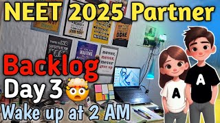 NEET 2025  Backlog Day 3 backlog studyvlog neet2025 [upl. by Strade]