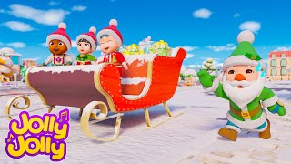 🎅🏻🎄Jingle Bells🔔  More  Christmas Carols for Kids  Jolly Jolly  Learn and Play  Nursery Rhymes [upl. by Naitsabas]