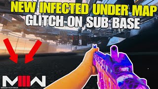 Modern Warfare 3 Glitches New Infected Under Map Glitch on SUB BASE Mw3 Glitch Infected Spots [upl. by Ecirtac]