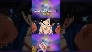 quotGOKU SPIRIT BOMB IS BALANCEDquot😂 sparkingzero sparkingzerogameplay dbz dbzgame goku funny [upl. by Daffie]