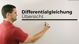 Differentialgleichung Differenzialgleichung Übersicht Schreibweisen  Mathe by Daniel Jung [upl. by Roselba538]