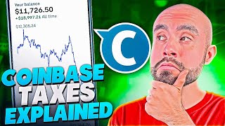 Coinbase Taxes Explained In 3 Easy Steps [upl. by Proudman]