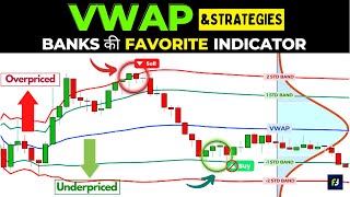 Smart money जैसे Trade करना सीखो  VWAP Indicator amp Strategies🔥 Volume weighted average price [upl. by Mayworm]