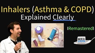 Asthma amp COPD Treatment  Pharmacology Inhaler Progression [upl. by Rimhsak]