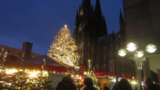 Weihnachtsmarkt Köln Dom [upl. by Atiugram]