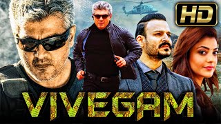 quotVIVEGAMquot HD  Ajith Superhit Action Hindi Dubbed Movie l Vivek Oberoi Kajal Aggarwal Akshara [upl. by Olodort146]