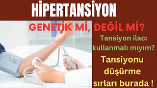 Tansiyon nasıl düşürülür Tansiyon ilacı kullanmalı mıyım [upl. by Jewel86]