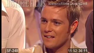 CDUK INTERVIEW  WESTLIFE TALK ABOUT MISHAP ON TOUR  2001 [upl. by Gilburt]