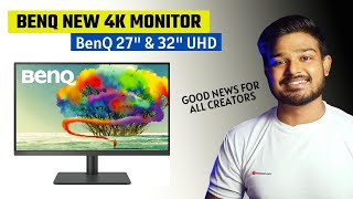 BenQ 27Inch PD2705U 32Inch PD3205U 4K Monitors Launched in India  Best 4K Monitor [upl. by Wallas900]