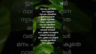 Nyabagam Song Lyrics  Varshangalkku Shesham [upl. by Reinhardt]