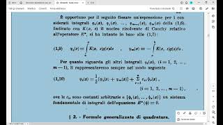 Sulla convergenza dei procedimeneti di calcolo degli integrali forniti dalle formule di quadratura [upl. by Cynera859]